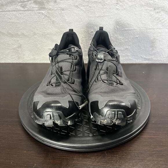 SALOMON Speedcross GTX Womens Size 8.5 Black Gore-Tex Trail Running Shoes - Picture 2 of 10